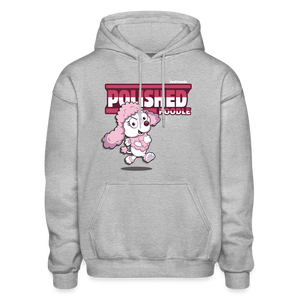 Polished Poodle Character Comfort Adult Hoodie - heather gray