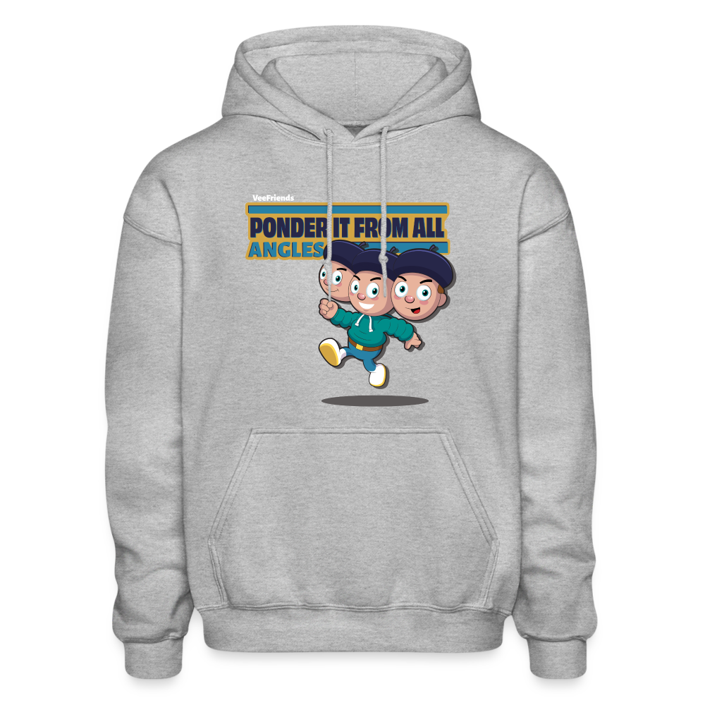 Ponder It From All Angles Character Comfort Adult Hoodie - heather gray