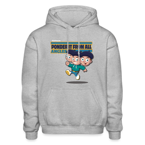 Ponder It From All Angles Character Comfort Adult Hoodie - heather gray
