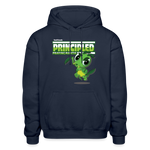 Principled Praying Mantis Character Comfort Adult Hoodie - navy