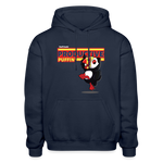 Productive Puffin Character Comfort Adult Hoodie - navy