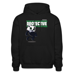 Protective Panther Character Comfort Adult Hoodie - black