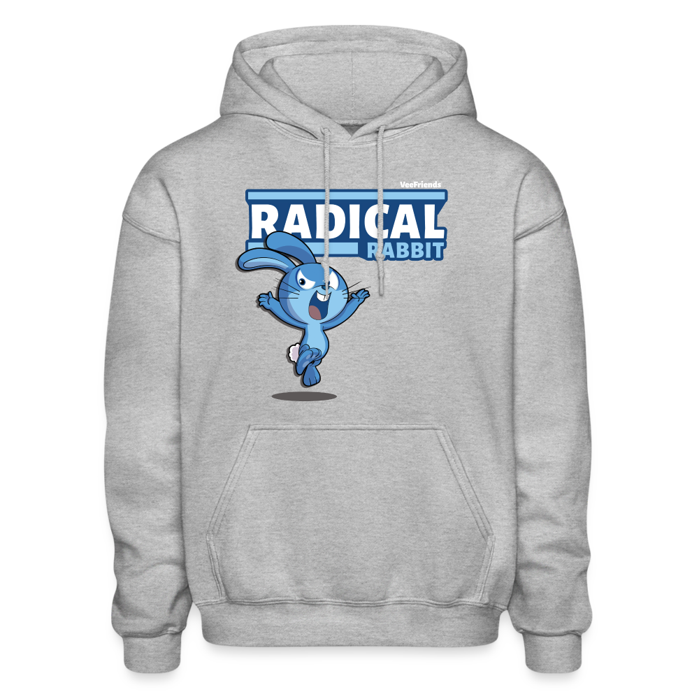 Radical Rabbit Character Comfort Adult Hoodie - heather gray