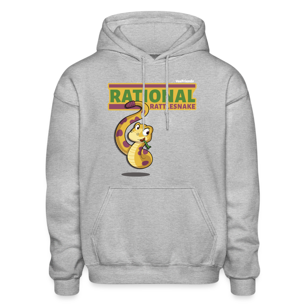 
            
                Load image into Gallery viewer, Rational Rattlesnake Character Comfort Adult Hoodie - heather gray
            
        