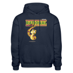 Rational Rattlesnake Character Comfort Adult Hoodie - navy