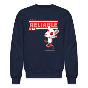 
            
                Load image into Gallery viewer, Reliable Rat Character Comfort Adult Crewneck Sweatshirt - navy
            
        