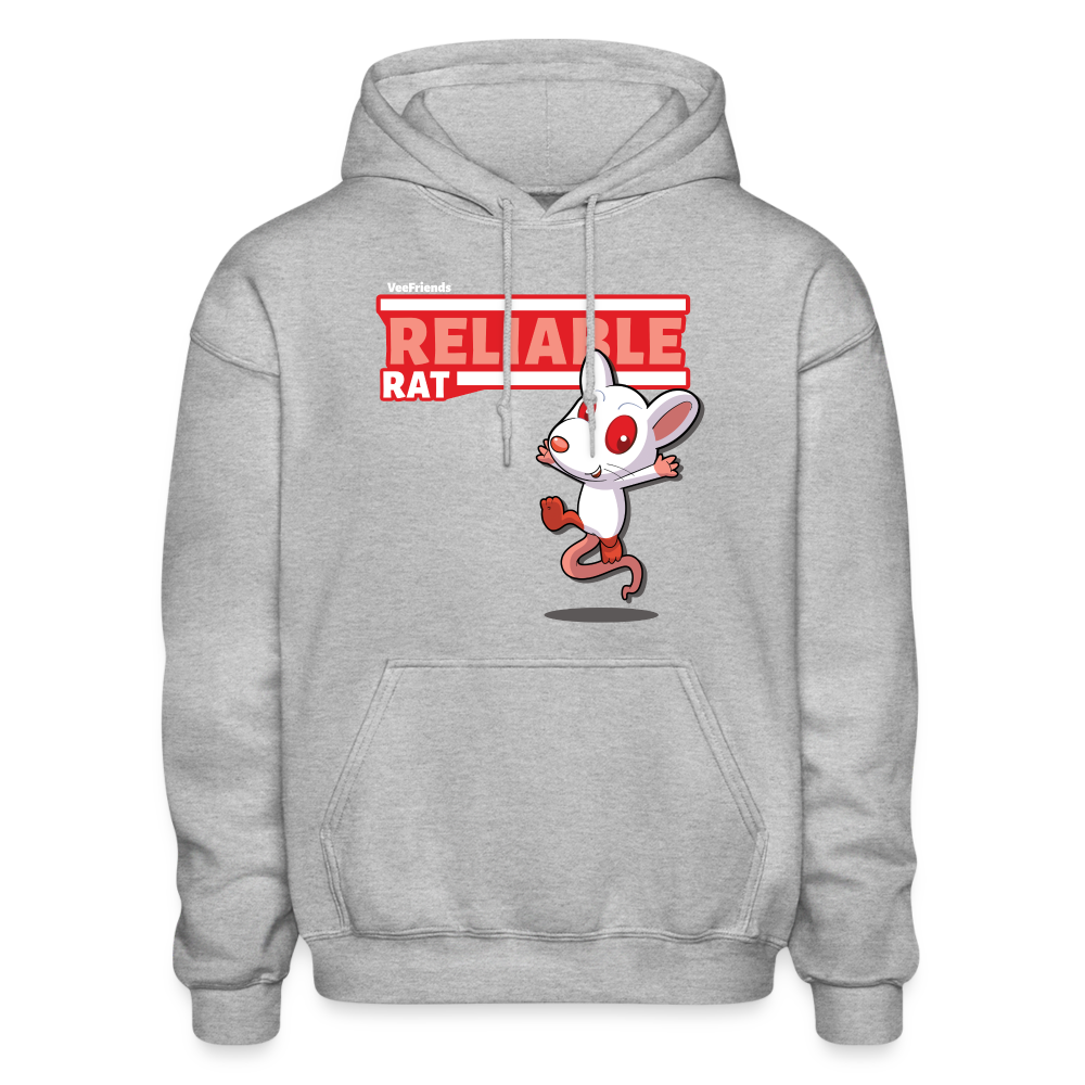 Reliable Rat Character Comfort Adult Hoodie - heather gray