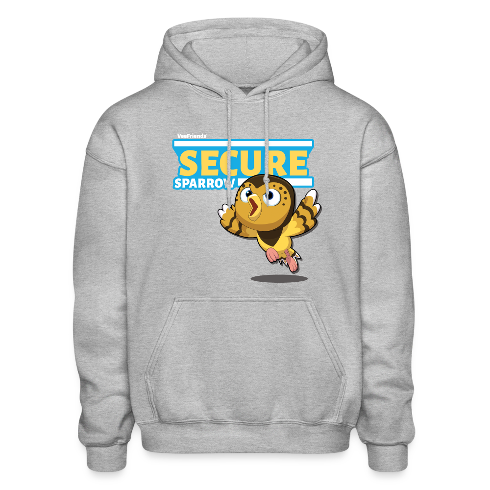 Secure Sparrow Character Comfort Adult Hoodie - heather gray