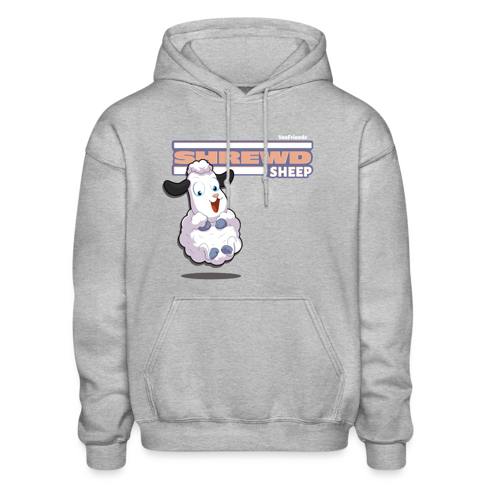 Shrewd Sheep Character Comfort Adult Hoodie - heather gray