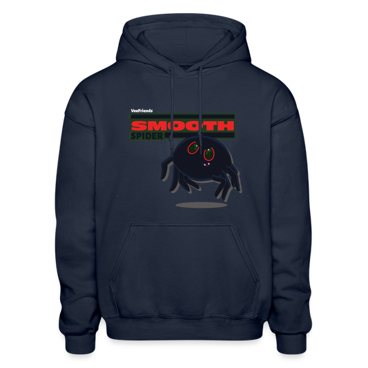 Smooth Spider Character Comfort Adult Hoodie - navy