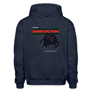 Smooth Spider Character Comfort Adult Hoodie - navy