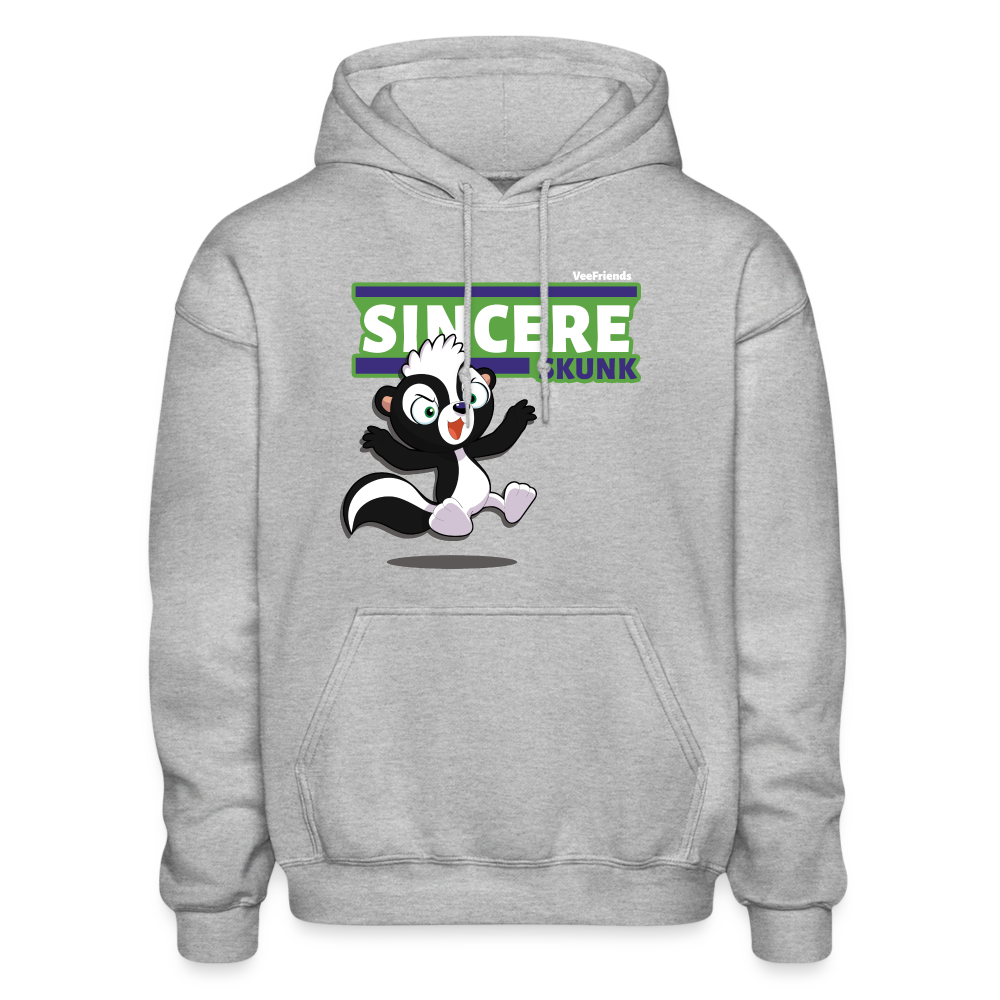 
            
                Load image into Gallery viewer, Sincere Skunk Character Comfort Adult Hoodie - heather gray
            
        