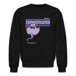 Sophisticated Stingray Character Comfort Adult Crewneck Sweatshirt - black