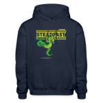 Steadfast Snake Character Comfort Adult Hoodie - navy