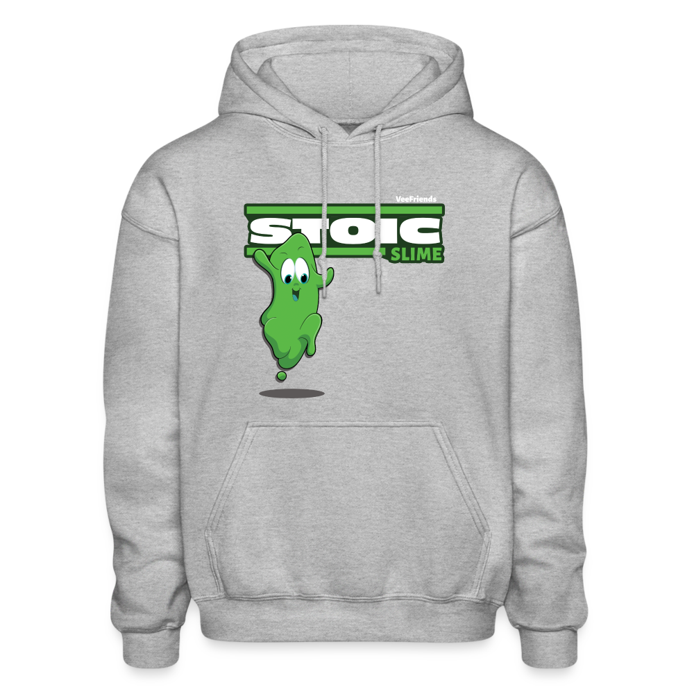 
            
                Load image into Gallery viewer, Stoic Slime Character Comfort Adult Hoodie - heather gray
            
        