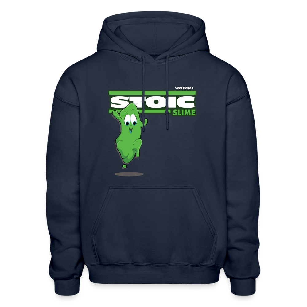 
            
                Load image into Gallery viewer, Stoic Slime Character Comfort Adult Hoodie - navy
            
        