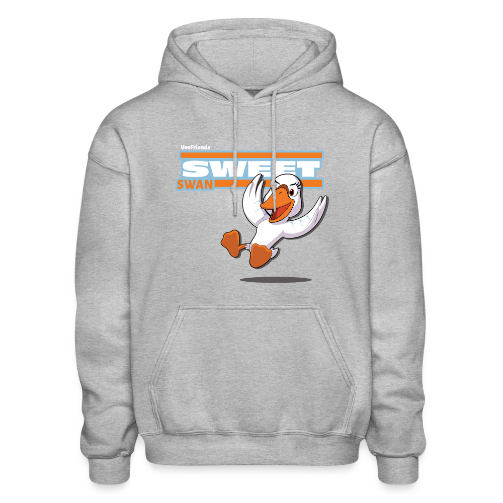 Sweet Swan Character Comfort Adult Hoodie - heather gray