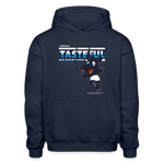 Tasteful Malayan Tapir Character Comfort Adult Hoodie - navy