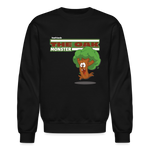 The Oak Monster Character Comfort Adult Crewneck Sweatshirt - black