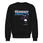 Tasteful Malayan Tapir Character Comfort Adult Crewneck Sweatshirt - black