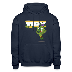 
            
                Load image into Gallery viewer, Tidy Troll Character Comfort Adult Hoodie - navy
            
        