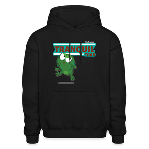 Tranquil Toad Character Comfort Adult Hoodie - black