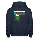 Tranquil Toad Character Comfort Adult Hoodie - navy