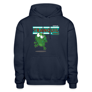 
            
                Load image into Gallery viewer, Tranquil Toad Character Comfort Adult Hoodie - navy
            
        