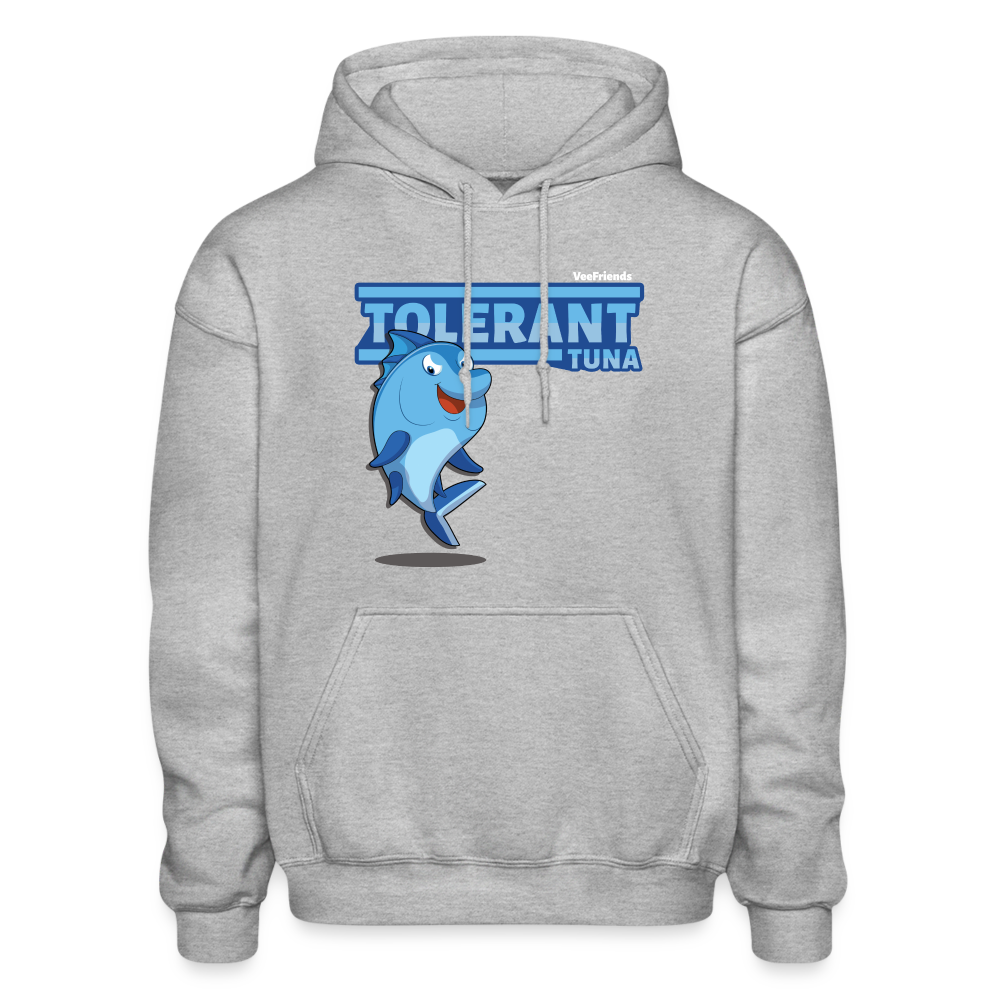 Tolerant Tuna Character Comfort Adult Hoodie - heather gray