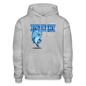 Tolerant Tuna Character Comfort Adult Hoodie - heather gray