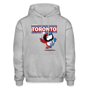 
            
                Load image into Gallery viewer, Toronto &amp;amp; St. Louis Character Comfort Adult Hoodie - heather gray
            
        