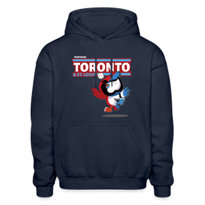 
            
                Load image into Gallery viewer, Toronto &amp;amp; St. Louis Character Comfort Adult Hoodie - navy
            
        