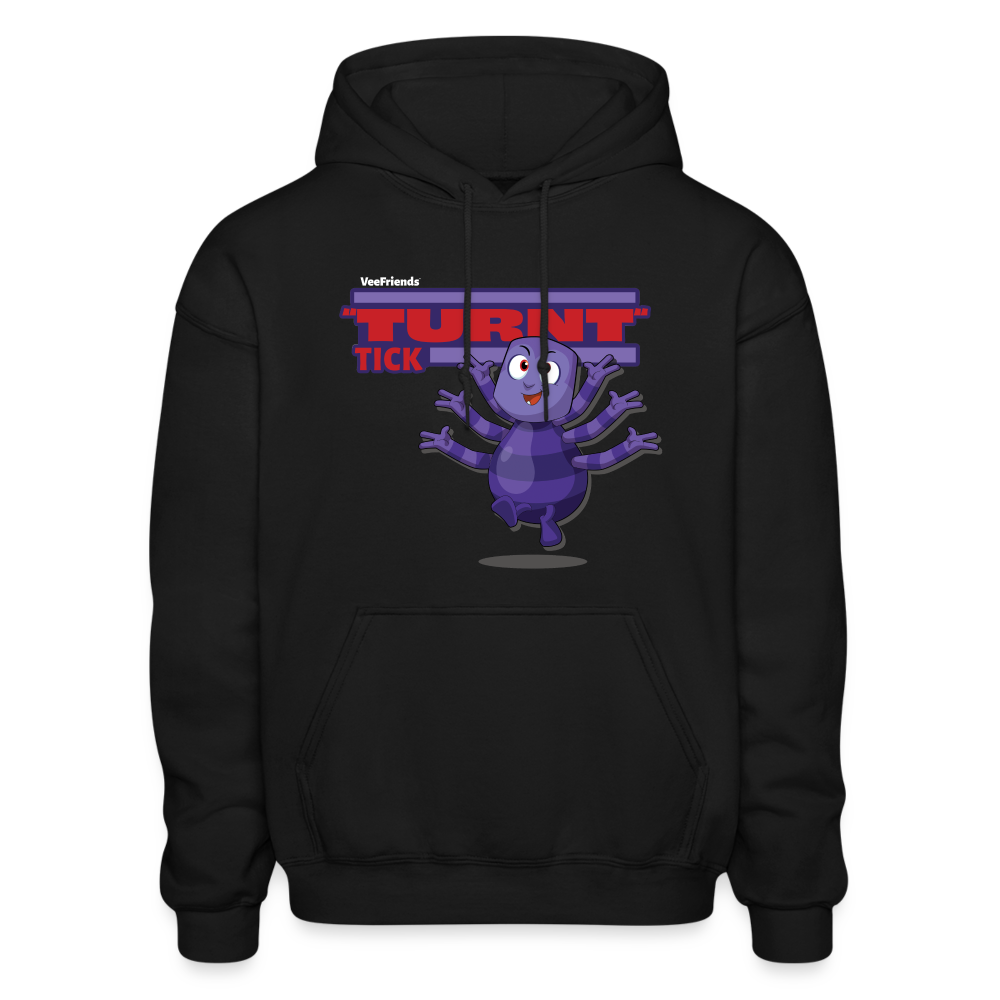 "Turnt" Tick Character Comfort Adult Hoodie - black