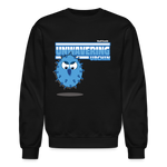 Unwavering Urchin Character Comfort Adult Crewneck Sweatshirt - black