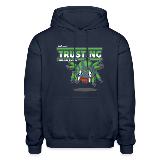 Trusting Tarantula Character Comfort Adult Hoodie - navy