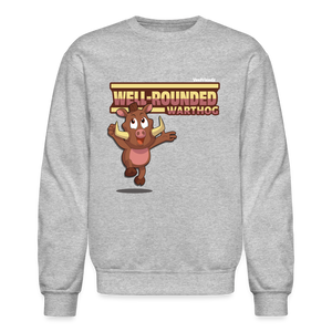 
            
                Load image into Gallery viewer, Well-Rounded Warthog Character Comfort Adult Crewneck Sweatshirt - heather gray
            
        