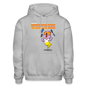 
            
                Load image into Gallery viewer, When You Live For Their Validation You Aren’t Living Character Comfort Adult Hoodie - heather gray
            
        