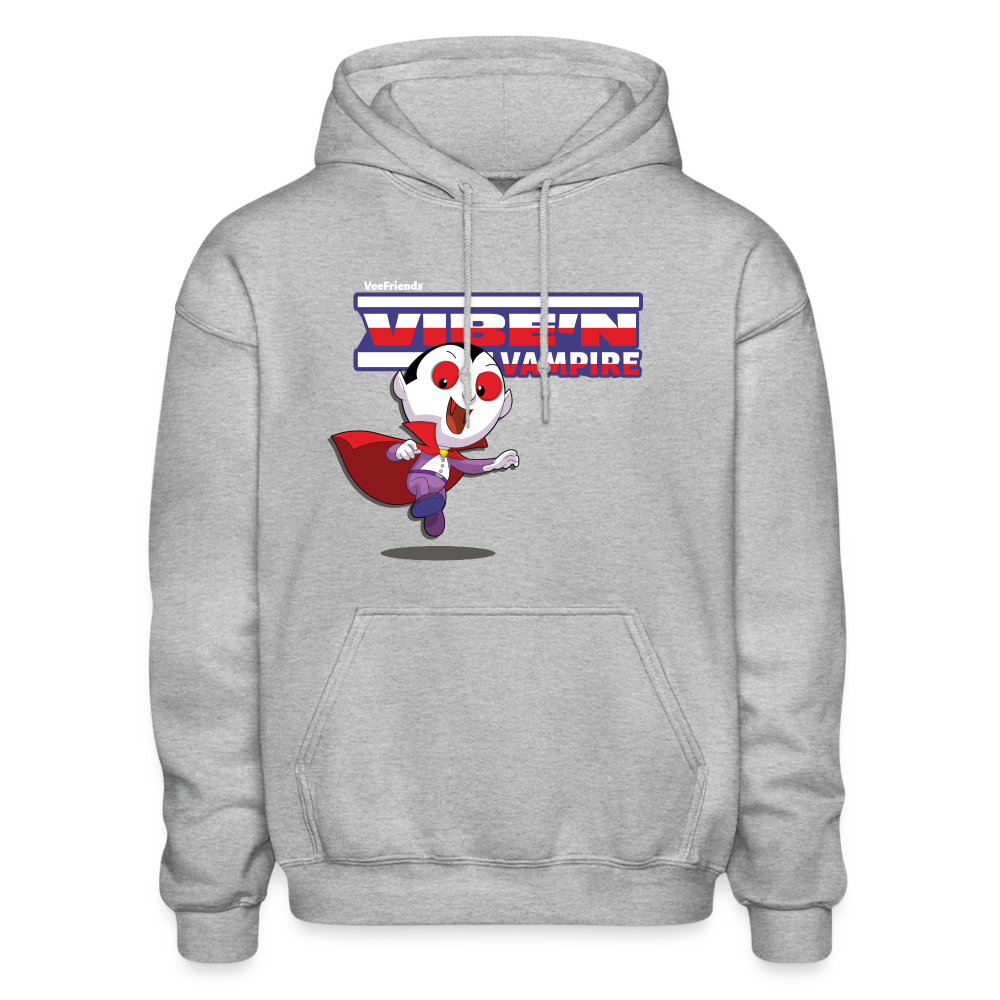 Vibe’n Vampire Character Comfort Adult Hoodie - heather gray