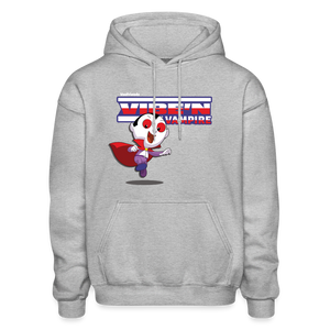 
            
                Load image into Gallery viewer, Vibe’n Vampire Character Comfort Adult Hoodie - heather gray
            
        