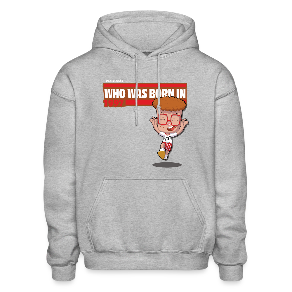 Who Was Born In 1997 Character Comfort Adult Hoodie - heather gray