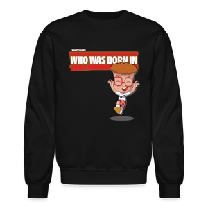 
            
                Load image into Gallery viewer, Who Was Born In 1997 Character Comfort Adult Crewneck Sweatshirt - black
            
        
