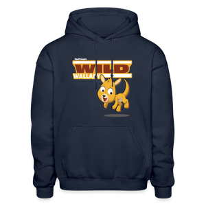 
            
                Load image into Gallery viewer, Wild Wallaby Character Comfort Adult Hoodie - navy
            
        