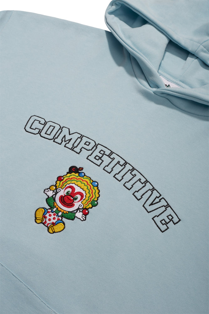 
            
                Load image into Gallery viewer, Competitive Clown Hoodie Powder Blue
            
        