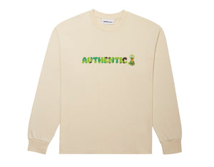 
            
                Load image into Gallery viewer, Authentic Anaconda Long Sleeve Tee Cream
            
        