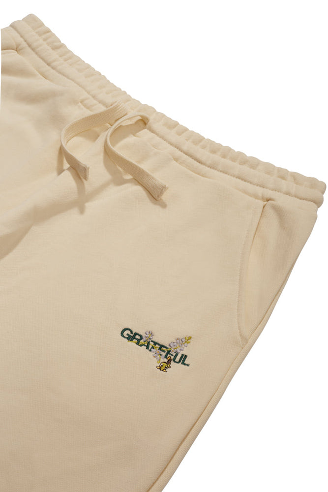 Grateful Gar Sweatpants Cream